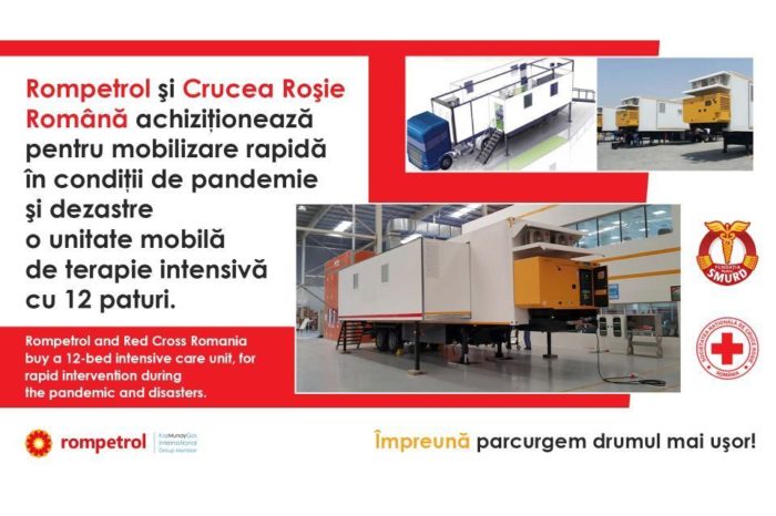 Rompetrol partners with Romanian Red Cross, buys mobile intensive care unit for COVID-19 patients