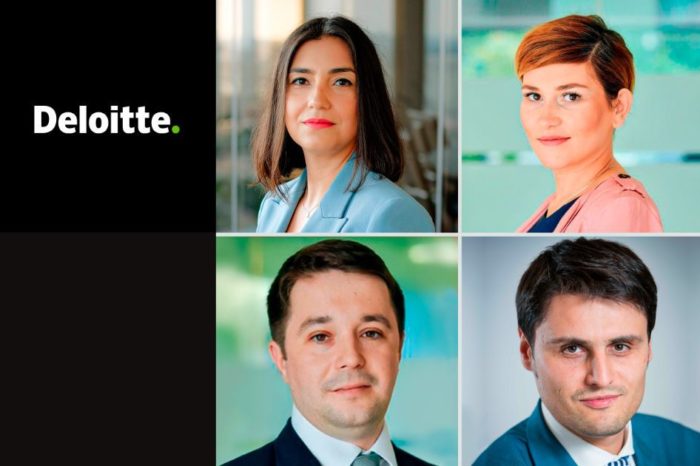 Deloitte Romania promotes four employees to directors in the risk advisory, tax, financial advisory and audit and assurance practices