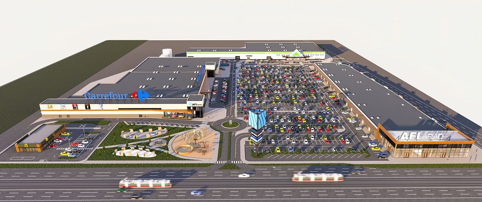 AFI Europe Starts Construction Of Its First Retail Park In Romania   Foto Proiect AFI Retail Park Arad 