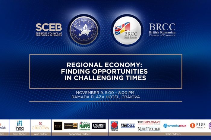 "Regional Economy: Finding Opportunities In Challenging Times" conference - November 9, 2023, Craiova