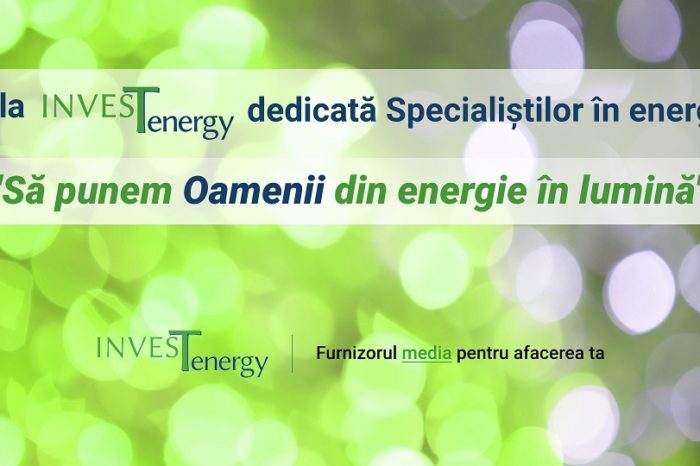 Double Event InvesTenergy, on October 10: The annual conference "We invest and act responsibly in ENERGY" and the Gala dedicated to specialists "Let's put Energy People in the spotlight!"