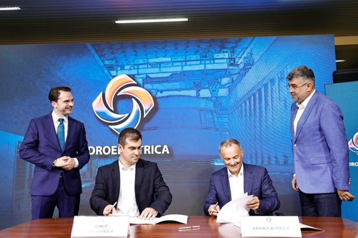 Hidroelectrica signed the contract for the modernization of the Vidraru hydropower plant