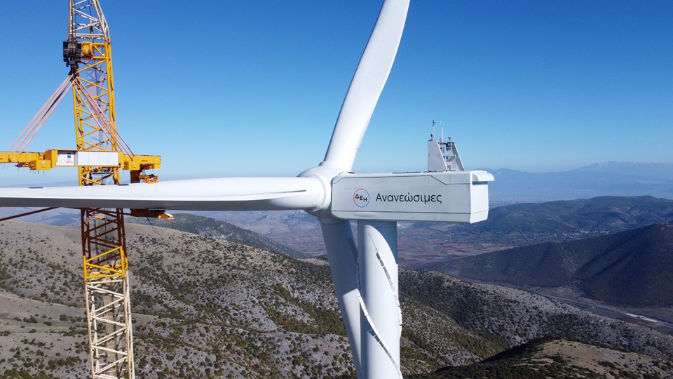 PPC Renewables starts construction of three wind parks in Greece with a total capacity of 100 MW