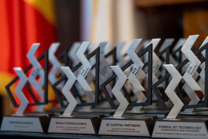 The Bucharest Stock Exchange has rewarded the performers of the 2024 stock exchange year at the 12th edition of BVB Awards